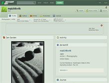 Tablet Screenshot of malchikwik.deviantart.com