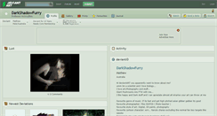 Desktop Screenshot of darkshadowfurry.deviantart.com