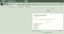 Desktop Screenshot of medlilove.deviantart.com