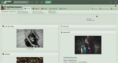 Desktop Screenshot of myhistoryisyours.deviantart.com
