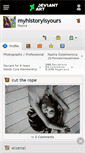 Mobile Screenshot of myhistoryisyours.deviantart.com