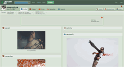 Desktop Screenshot of omerozturk.deviantart.com