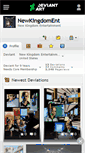 Mobile Screenshot of newkingdoment.deviantart.com