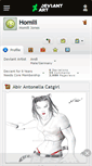 Mobile Screenshot of homili.deviantart.com