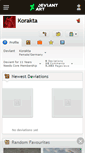 Mobile Screenshot of korakta.deviantart.com