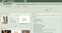 Desktop Screenshot of mary-sunderland.deviantart.com