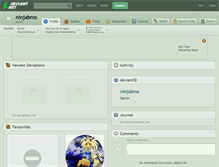 Tablet Screenshot of ninjabros.deviantart.com