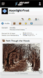Mobile Screenshot of moonlight-frost.deviantart.com