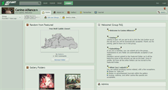 Desktop Screenshot of canine-alliance.deviantart.com