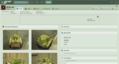 Desktop Screenshot of griev-al.deviantart.com