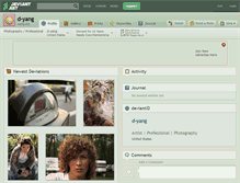 Tablet Screenshot of d-yang.deviantart.com