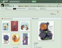 Tablet Screenshot of jihef03.deviantart.com