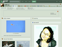 Tablet Screenshot of mith-us.deviantart.com