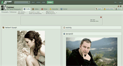 Desktop Screenshot of cozmec.deviantart.com