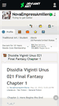 Mobile Screenshot of novaempressamillenia.deviantart.com