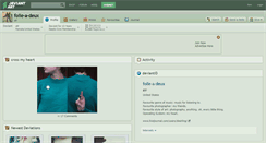 Desktop Screenshot of folie-a-deux.deviantart.com