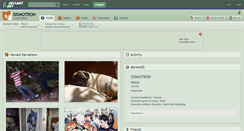 Desktop Screenshot of dismotron.deviantart.com
