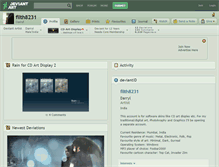 Tablet Screenshot of filth8231.deviantart.com