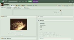 Desktop Screenshot of khaleejia.deviantart.com