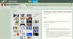 Desktop Screenshot of anime-and-manga-fc.deviantart.com