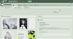 Desktop Screenshot of club-nirvana.deviantart.com