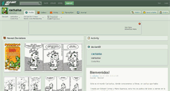 Desktop Screenshot of cactustus.deviantart.com