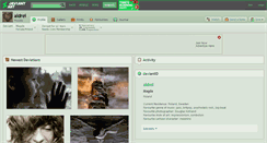 Desktop Screenshot of aldrei.deviantart.com