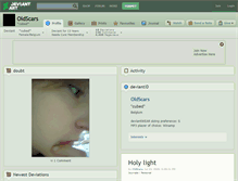 Tablet Screenshot of oldscars.deviantart.com