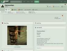 Tablet Screenshot of hannoceltain.deviantart.com