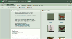 Desktop Screenshot of harpg-aha.deviantart.com