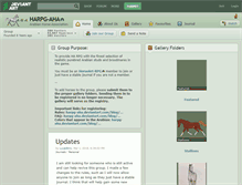 Tablet Screenshot of harpg-aha.deviantart.com
