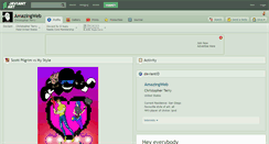 Desktop Screenshot of amazingweb.deviantart.com