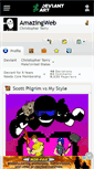 Mobile Screenshot of amazingweb.deviantart.com