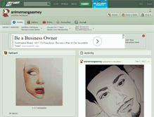 Tablet Screenshot of animemangaasmey.deviantart.com