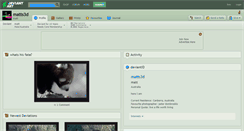 Desktop Screenshot of matts3d.deviantart.com