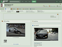 Tablet Screenshot of germanow17.deviantart.com