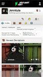 Mobile Screenshot of jenntula.deviantart.com