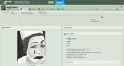 Desktop Screenshot of angijcamui.deviantart.com