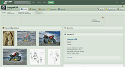 Desktop Screenshot of dnaspark99.deviantart.com