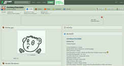 Desktop Screenshot of monkeychocolate.deviantart.com