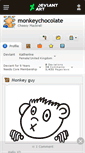 Mobile Screenshot of monkeychocolate.deviantart.com