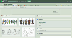 Desktop Screenshot of nexus-studios.deviantart.com
