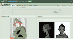 Desktop Screenshot of mayabyron.deviantart.com