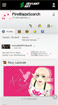 Mobile Screenshot of fireblazescorch.deviantart.com