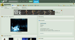 Desktop Screenshot of andromelia.deviantart.com