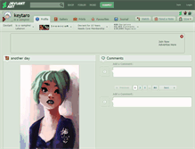 Tablet Screenshot of keytaro.deviantart.com