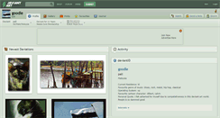 Desktop Screenshot of goodle.deviantart.com