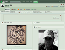 Tablet Screenshot of green2106.deviantart.com