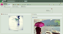 Desktop Screenshot of haifona.deviantart.com