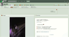 Desktop Screenshot of dawitch.deviantart.com